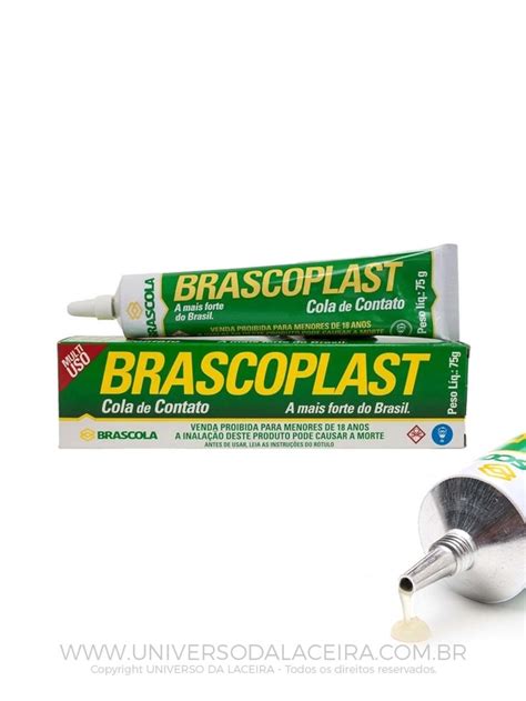 COLA DE CONTATO BRASCOPLAST 75G À UNIDADE