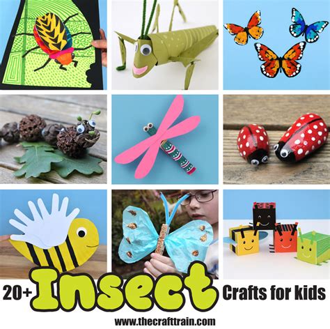 Bug Crafts For Kids The Craft Train