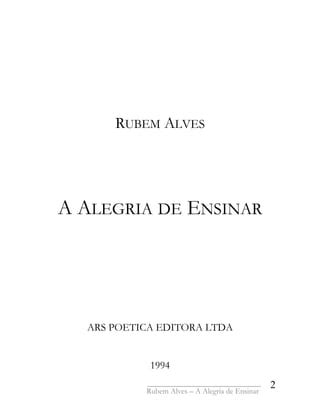 atividades pedagógicas Alegria de Ensinar Experimente a emoção do