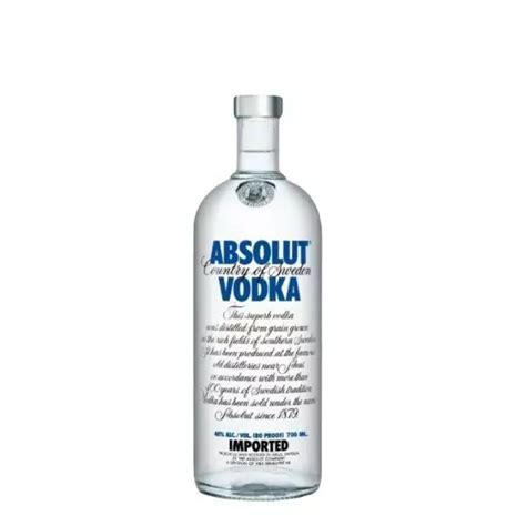 WÓDKA ABSOLUT BLUE 0 7L 40 Wodka na Wesela