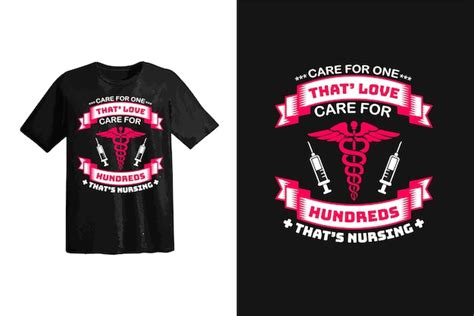 Premium Vector Vector Nurse T Shirt Design