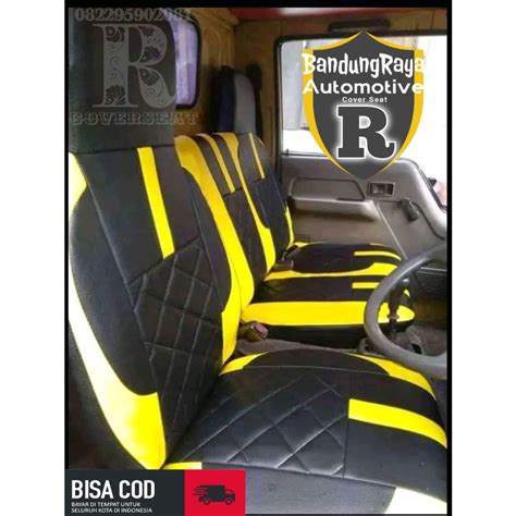 Jual Sarung Jok Mobil Mitsubishi Truk Canter FE SHDX EURO 4 Shopee