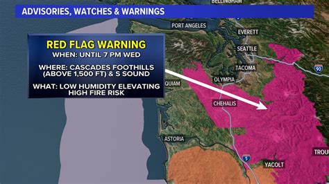 Red Flag Warning Issued In Western Washington July 4 5 King5