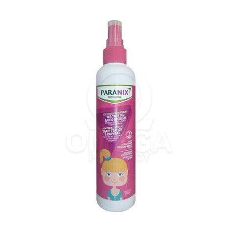 PARANIX Protection Spray Αντιφθειρικό Μαλακτικό Σπρέι με Έλαιο Τσαγιού