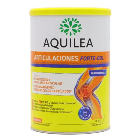 Aquilea Articulaciones Forte Dol Sabor Naranja G Nueva F Rmula