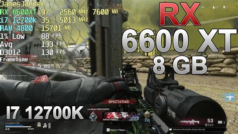 Call Of Duty Warzone Ultra Rx 6600 Xt I7 12700k Youtube