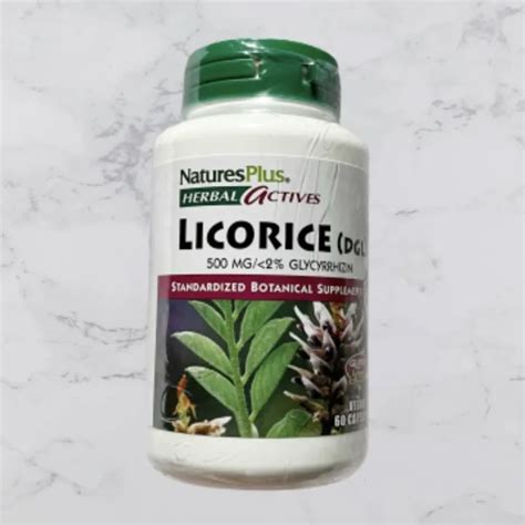 Natures Plus Herbal Actives Licorice DGL 500mg Lazada PH