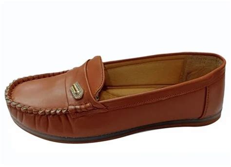 Plain Tan Leather Slip On Loafer Shoes At Rs Pair In New Delhi Id