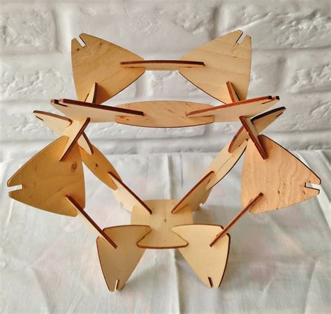 3D Wood Puzzle, Modular Toys, Design Widgets, Decor Wood Design, 3D ...