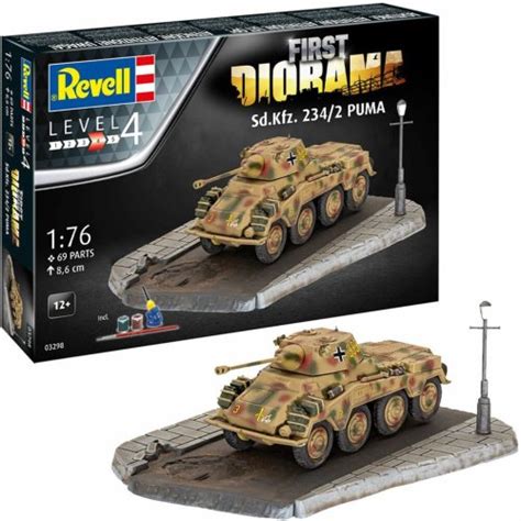 REVELL 03298 1 76 Sd Kfz 234 2 Puma First Diorama Sklep