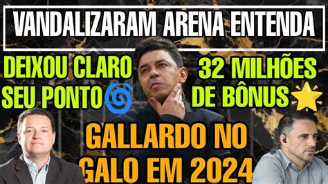 GALLARDO NO GALO EM 202432M DE BÔNUSRAFA MENIN ENTRA OURO