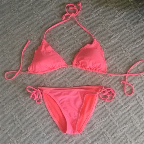 Xhilaration Swim Xhileration Hot Pink Bikini Poshmark