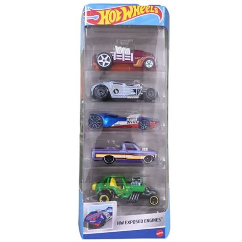 Комплект колички Hot Wheels HW Exposed Engines HLY модела Toyzz Shop
