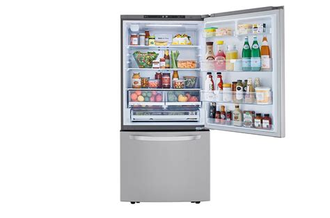 LG 26 cu. ft. Bottom Freezer Refrigerator (LRDCS2603S) | LG USA