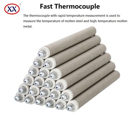 Iron And Steel Industry Fast Thermocouple Kw 602 Measuring Metal Liquid