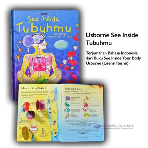 Jual Usborne Flap Book See Inside Tubuhmu See Inside Lautan See