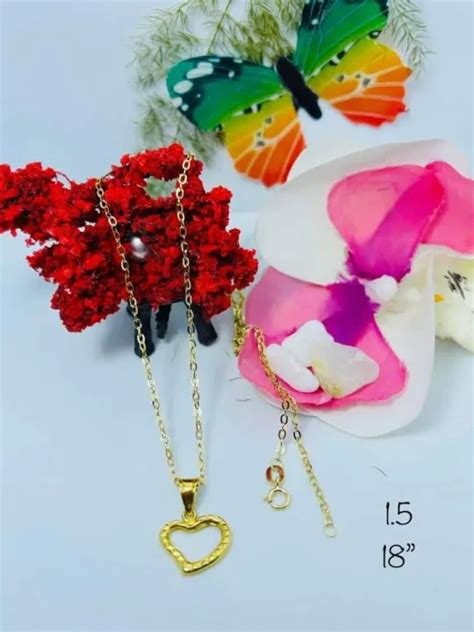 5 Types Necklace 18karat Saudi Gold Pawnable Lazada PH