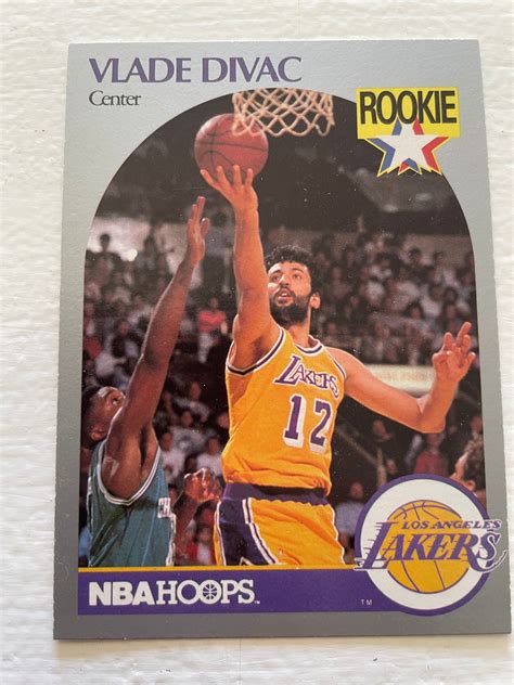 All Cards Hof Hoops Vlade Divac Autographed Rookie Rc And