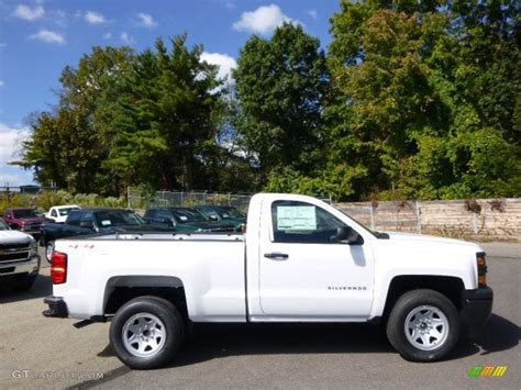 2015 Summit White Chevrolet Silverado 1500 Wt Regular Cab 4x4 97604841