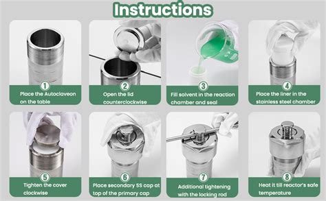 Ml Teflon Lined Hydrothermal Synthesis Autoclave Reactor