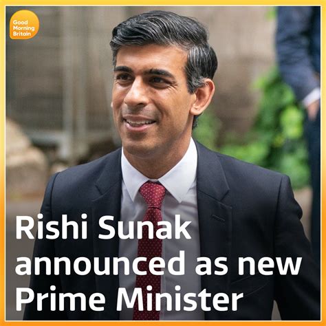 Good Morning Britain On Twitter Rishi Sunak Will Become The Next