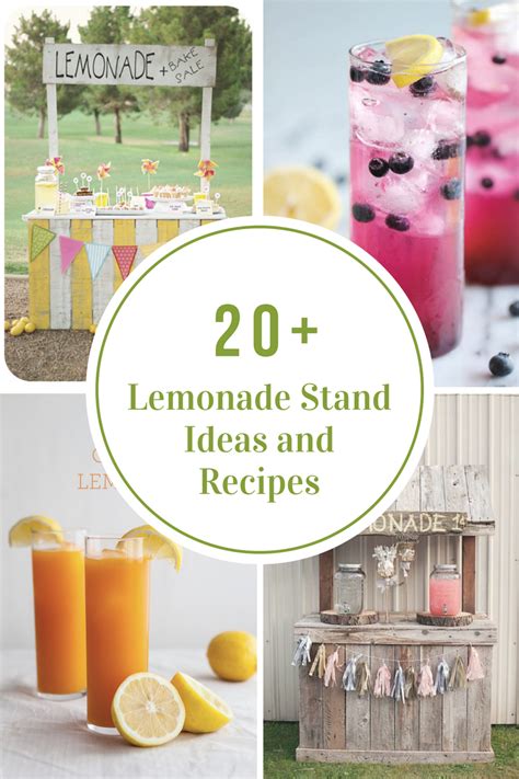 Lemonade Stand Ideas And Recipes Lemonade Kids Lemonade Kids