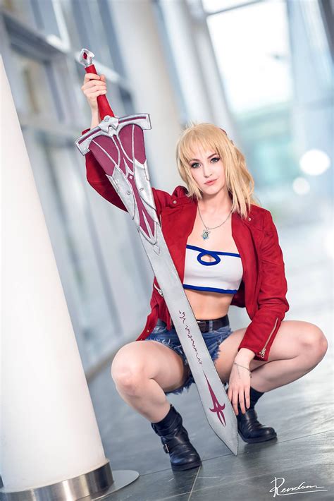 Elarte Cosplay Fate Apocrypha Saber Of Red Mordred Cosplay