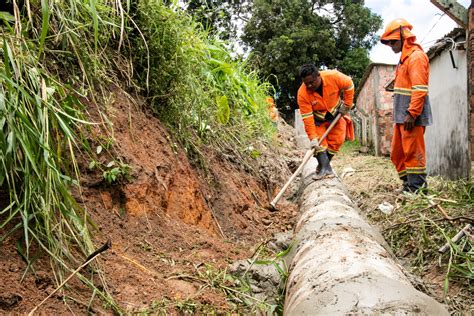 Prefeitura De Manaus Inicia Implantação De 100 Metros De Nova Rede De