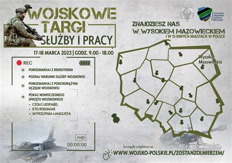 Wysokie Mazowieckie Wojskowe Targi Służby i Pracy odbędą się 17 18