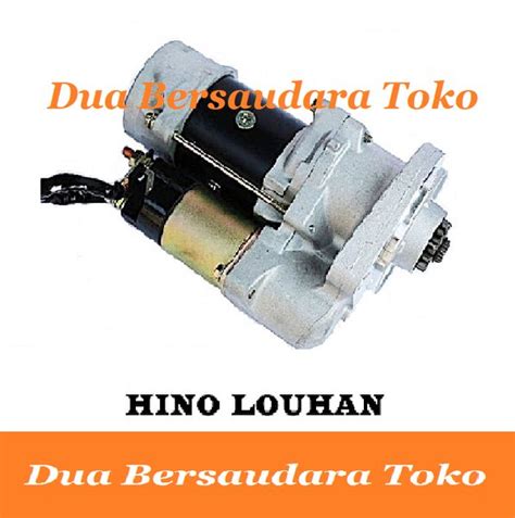 Jual Dinamo Starter Hino Louhan J C Jo C Hino Dutro T V