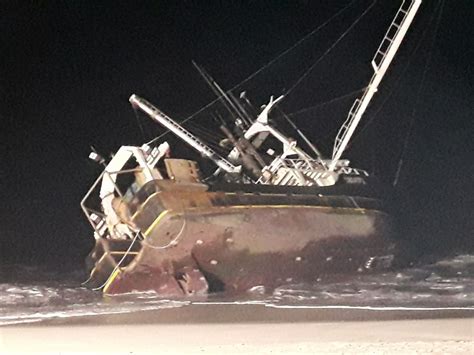 Fishing Boat Sinks After Removal From Point Pleasant Beach Point