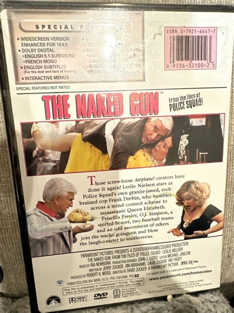 The Naked Gun From The Files Of Police Squad DVD Checkpoint