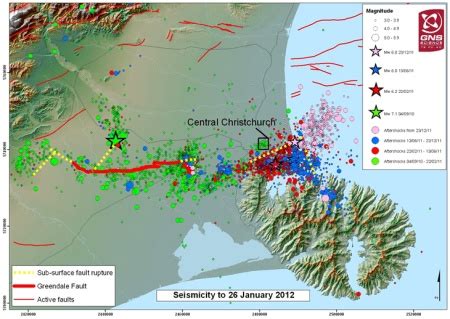 Aftershock Map | David Ayers' Weblog