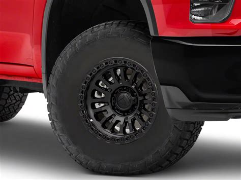 Fuel Wheels Silverado Rincon Matte Black With Gloss Black Lip