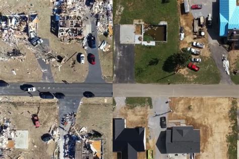 Drone Footage Captures Western KY Tornado Recovery One Year Later