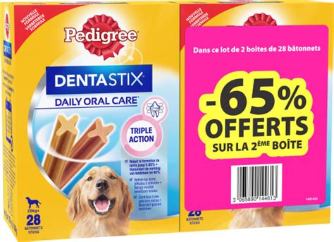 Pedigree Dentastix B Tonnets M Cher Grand Chien Lot De Gamm Vert