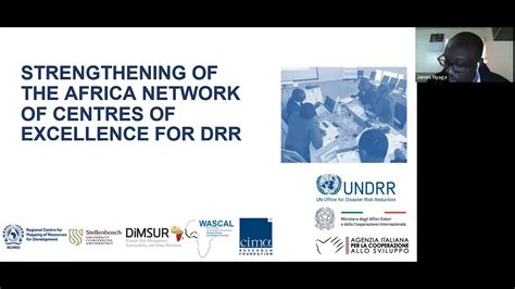 Un Disaster Risk Reduction Networks Of Excellence Youtube