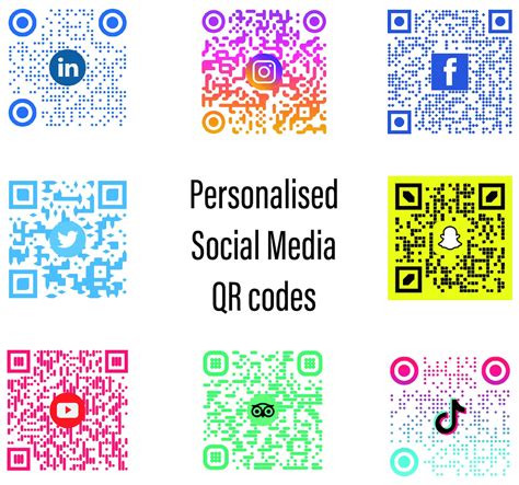 Code Qr Personnalis Pour Les Sites De M Dias Sociaux Etsy France