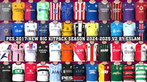 Pes New Big Kitpack Season V For All Patch Youtube