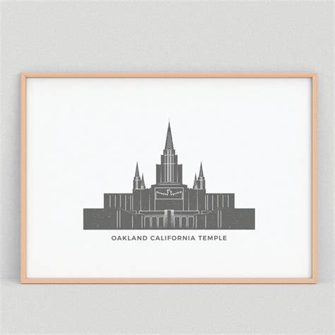 Oakland Temple - Etsy