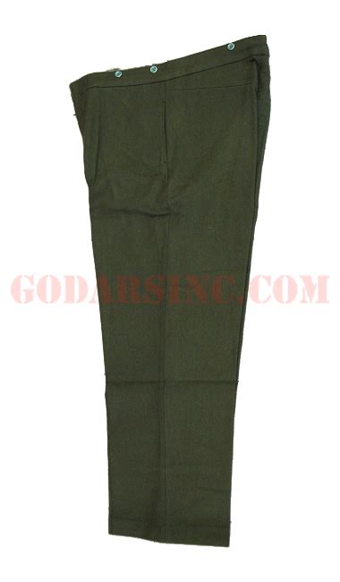 Wwii Australian Imperial Force Service Trousers Gb