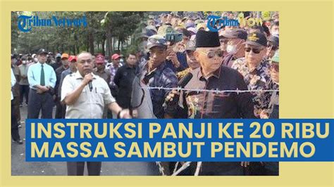 Instruksi Panji Gumilang Ke Ribu Massa Sambut Demo Ponpes Al