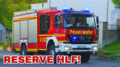 ZWEI FEUERWEHREINSÄTZE ZEITGLEICH Einsatzfahrten Feuerwehr