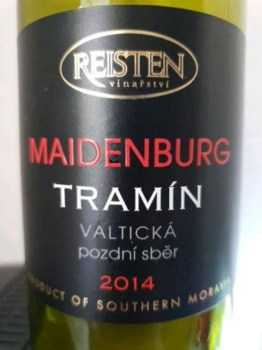 Reisten Maidenburg Tram N Vivino Australia