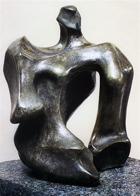 Woman By Dale Dziwenka Ciment Fondu Tall Abstract Sculpture