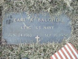 Earl Robert Baugher 1910 1974 Mémorial Find a Grave