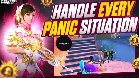 Only 1v4 In Every Panic Situation 🔥 Intense Solo Vs Squad Rank Push Gameplay Bgmi Bgmi Bixiop