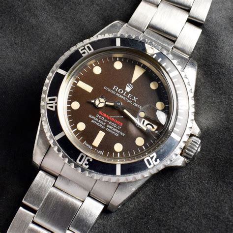 Rolex Submariner Single Red Mk Ii Tropical Dial For Price On