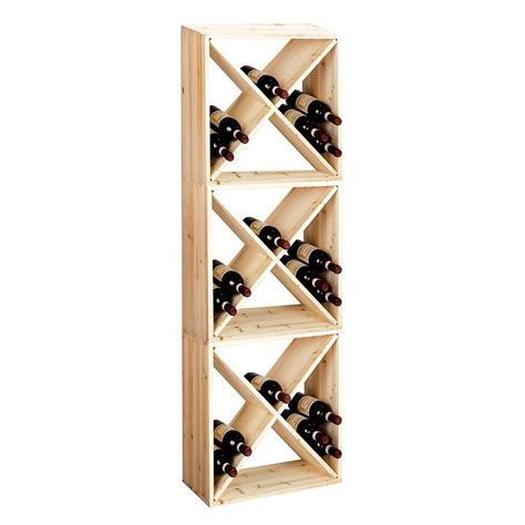 Modulares Weinregal System VINCASA Promondo Wooden Wine Rack Wine