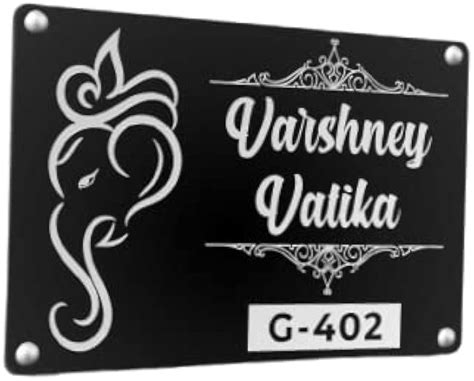 Glass Acrylic Nameplate Making Price BD 43 OFF